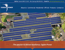 Tablet Screenshot of ogdenpower.com.au